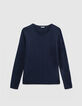 Men’s navy long sleeve t-shirt-6