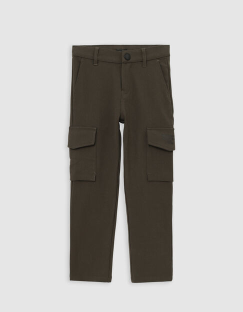 Boy's khaki CHINO battle pants - IKKS