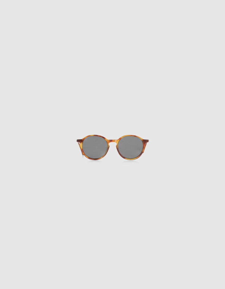 Unisex honey tortoiseshell sunglasses-3