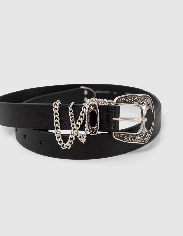 Cinturones Louis vuitton Negro talla 90 cm de en Cuero - 37506768