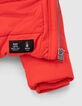 Boys’ red padded jacket with tone-on-tone marking-7