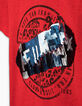 Rood skate T-shirt omkeerbare lovertjes -3