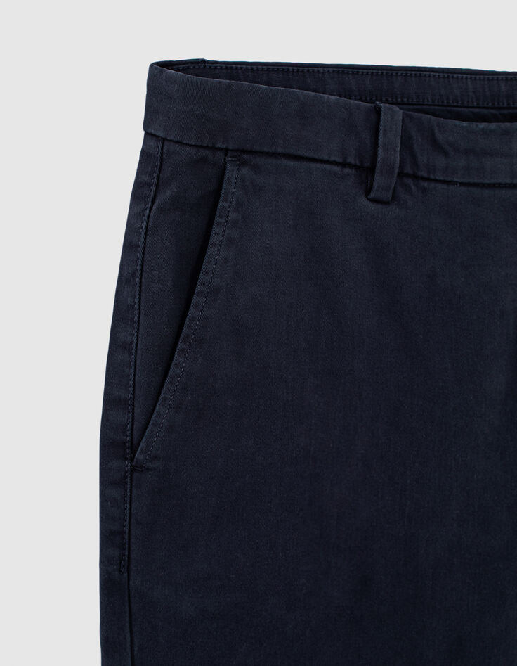 Men's navy chinos-5