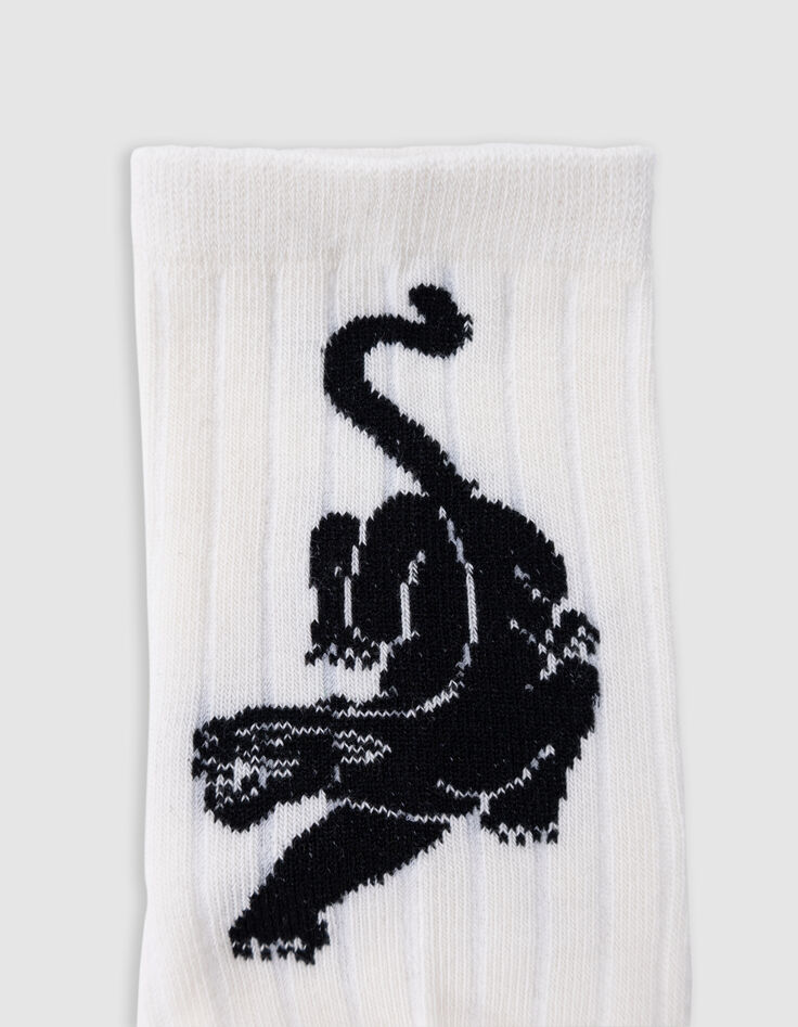 Chaussettes kaki, écrues, noires garçon-6