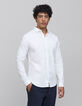 Chemise SLIM blanche EASY CARE Homme-1