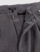 Girl's LARGE grey pants-7