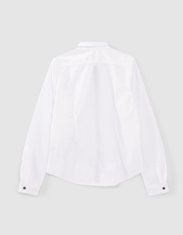 Boys' white shirt-4