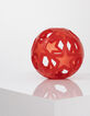 HEVEA Raspberry red natural rubber star ball-4