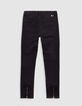 SLIM schwarze Skinny Jeans-Mädchengürtel-6