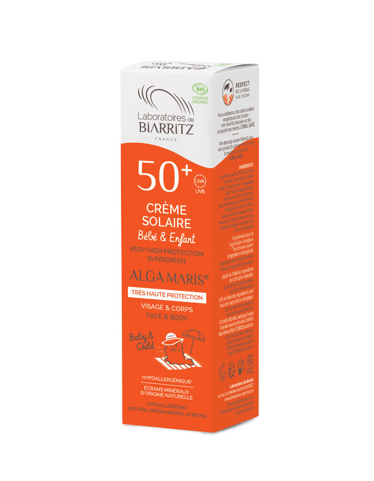 Crème solaire bio SPF50+ 100 ml LABORATOIRES BIARRITZ-2