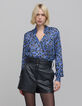 Elektrisch blauwe blouse met ster en bliksem-3