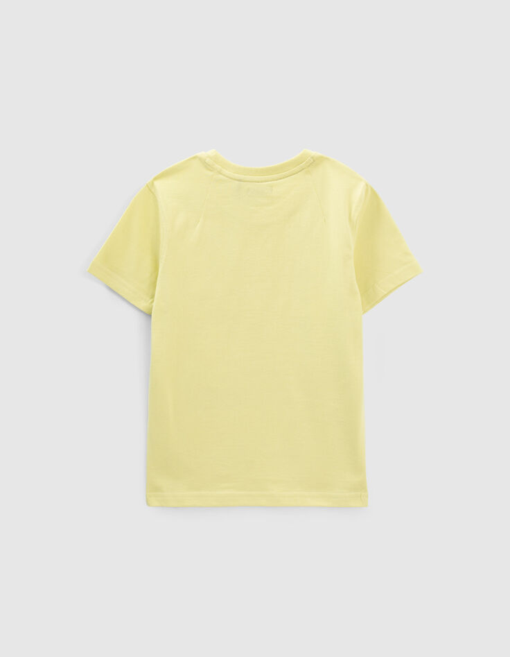 Boys’ yellow Reflective image NARUTO T-shirt-3