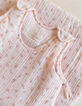 GABRIELLE PARIS pink organic cotton gauze sleeper 6-18m-1