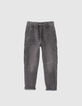 Boys’ grey Carpenter-style joggers-1