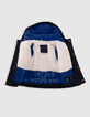 Baby boy navy lined parka-5