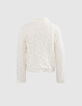 Girls’ off-white lace biker-style jacket-4