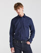 Men’s navy SLIM shirt-1